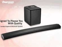 Tablet Screenshot of damsongroup.com